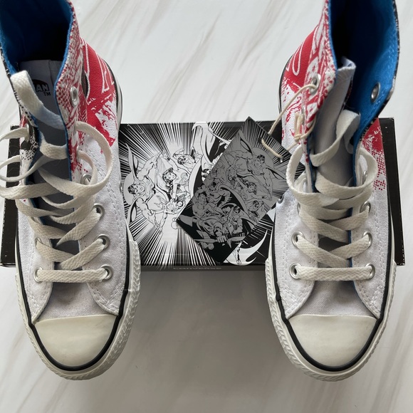 Converse Chuck Taylor DC comic superman nwt - Picture 3 of 10